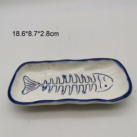 CERAMIC OCEAN PLATE